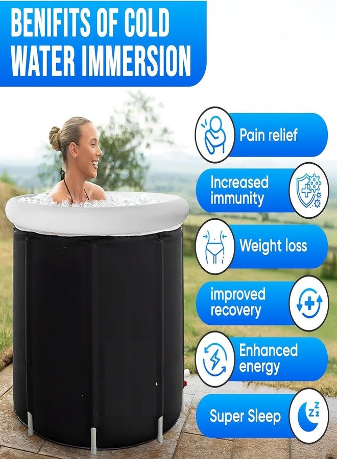 VPGS Cold Plunge Tub | Ice Bath Tub | Multi-Layered Portable Ice Bath with Cover | Perfect for Indoor, Garden, Gym, Arena | Cold Water Therapy for Athlete Recovery - Image 2